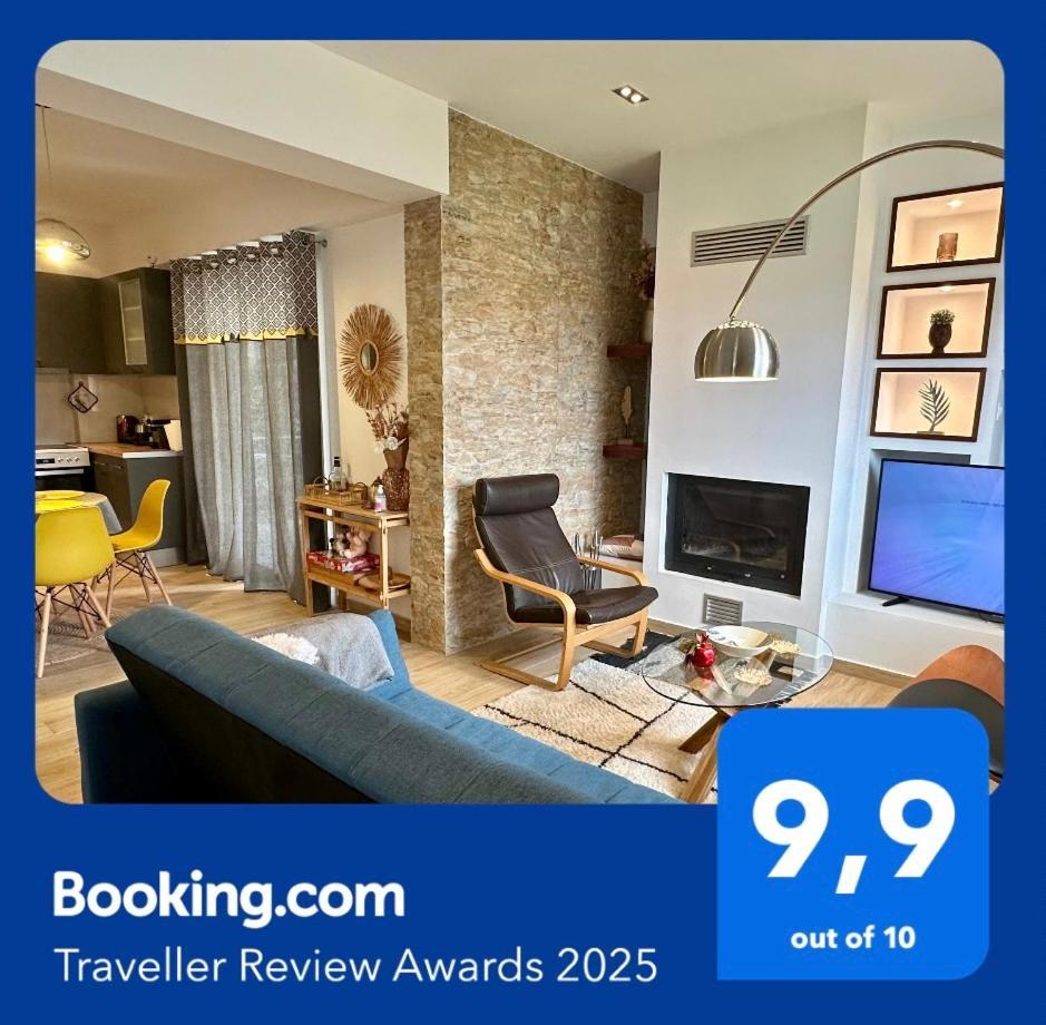 Chic Apartment In Nature, 5-Min Walk To The Beach Kalamata Esterno foto